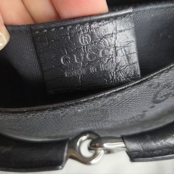 Gucci Horsebit Chain cloth handbag - Picture 9 of 13